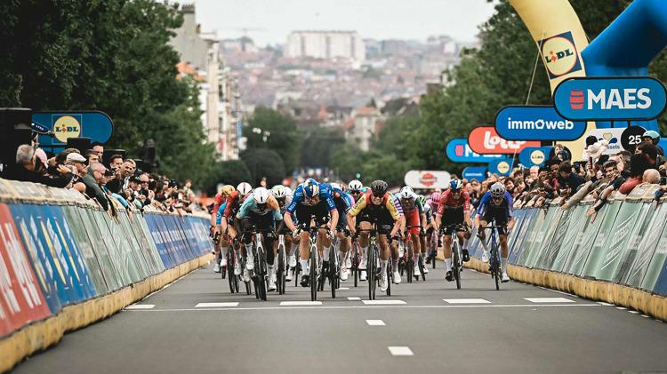 Jordi Meeus fastest in Brussels Cycling Classic